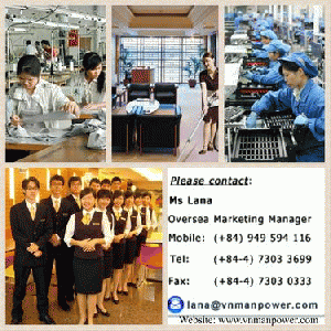Supplying Unskilled, Semi-Skilled, Skilled Workers from Vietnam